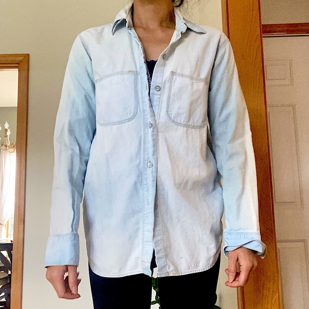 Madewell chambray shirt